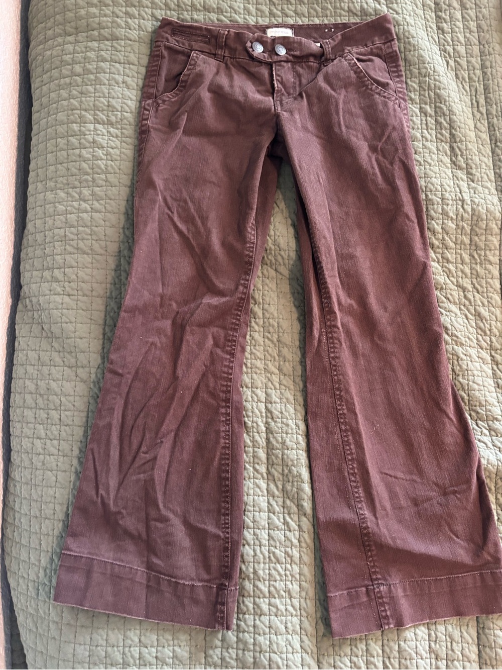 Women’s Brown Y2K Flared Jeans